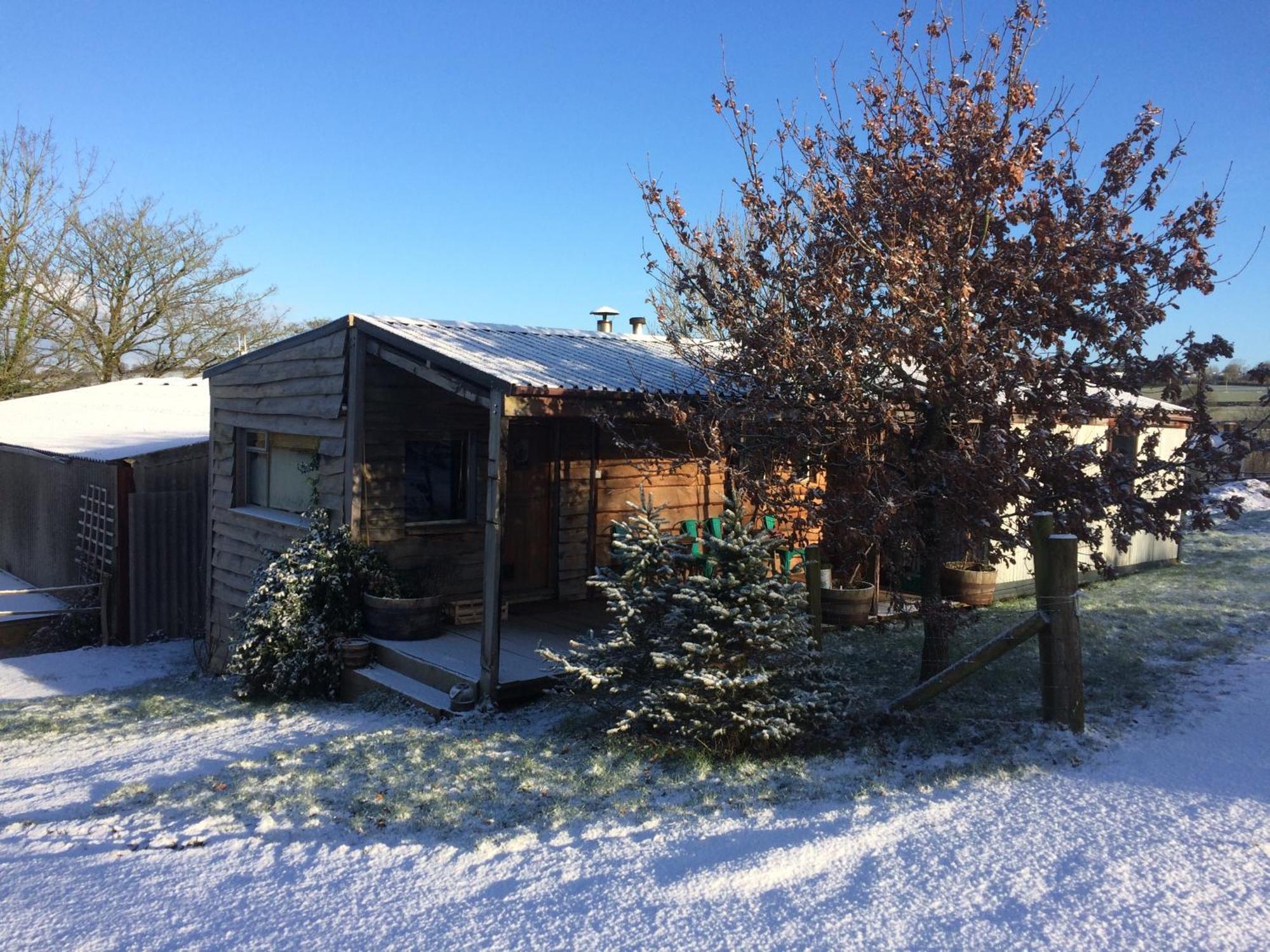 فندق Ceridwen Glamping, Double Decker Bus And Yurts Llandysul المظهر الخارجي الصورة